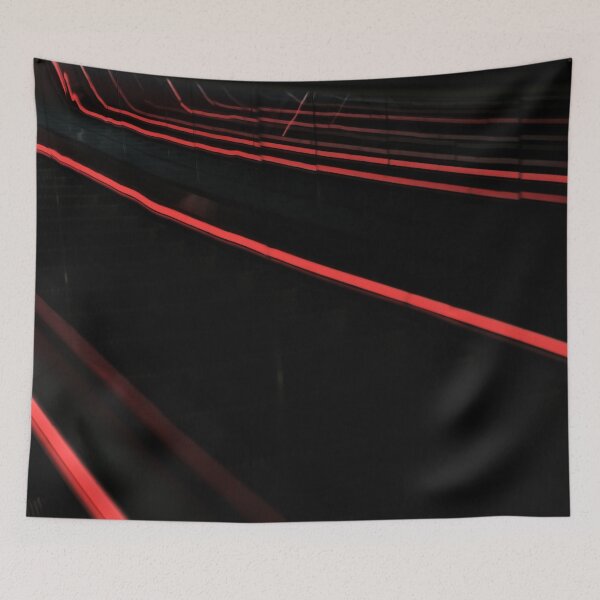 Item preview, Abstract Red Escalator Neon Lines 2  designed and sold by Diana van Neck.