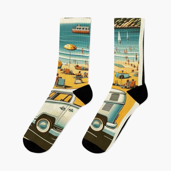 Item preview, Retro Radiance: Sun, Beach And Vintage Colors designed and sold by LIAMRIVIERART.