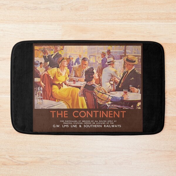 Item preview, Vintage Railway poster advert for travel to The Continent designed and sold by Random Railways.