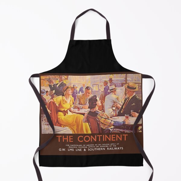 Item preview, Vintage Railway poster advert for travel to The Continent designed and sold by Random Railways.