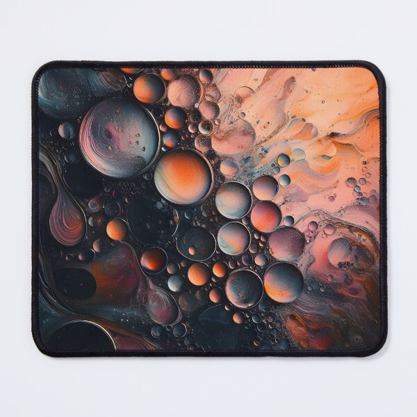 Item preview, Oily Water Abstract designed and sold by Humbugle.