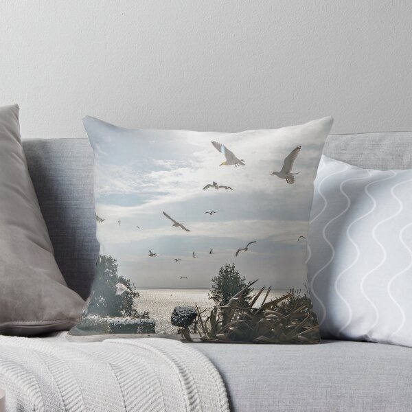 Item preview, Blue Skies and Gulls ... Lyme Regis. Dorset UK designed and sold by lynn carter.