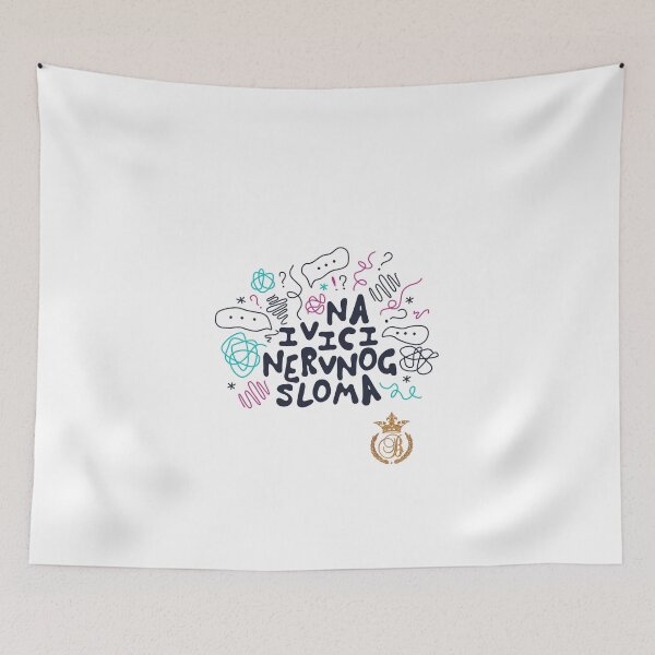 Item preview, NA IVICI NERVNOG SLOMA designed and sold by siksikfashion.