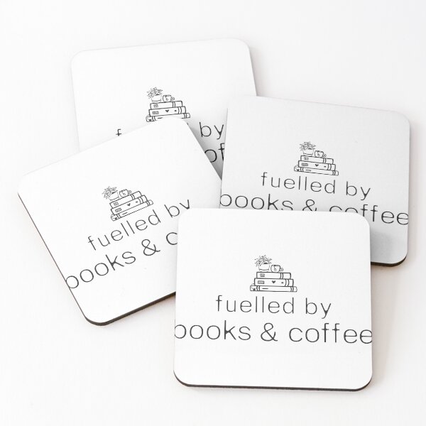 Item preview, Fuelled By Books & Coffee designed and sold by iPrintastyCo.