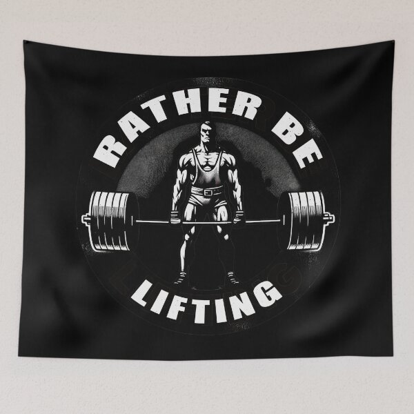 Item preview, Weightlifting - Rather Be Lifting designed and sold by Mindful-Designs.