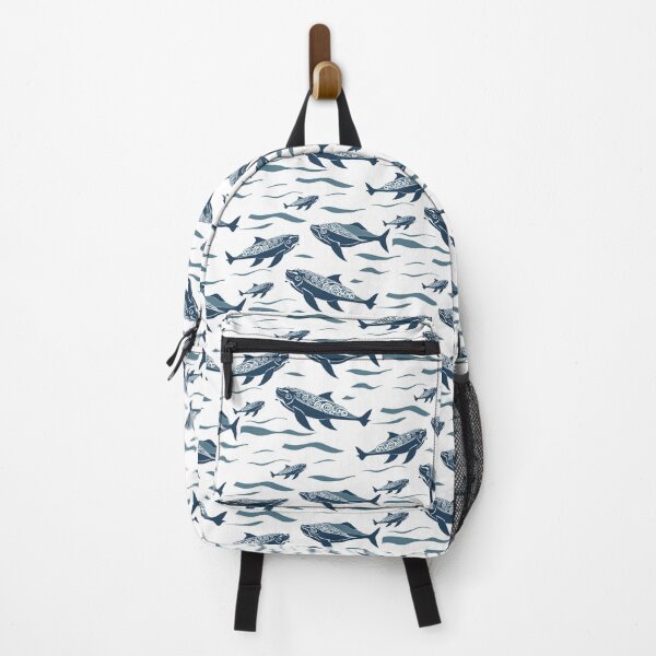Item preview, Ocean Fish Pattern #2 designed and sold by Aeterna Prints.