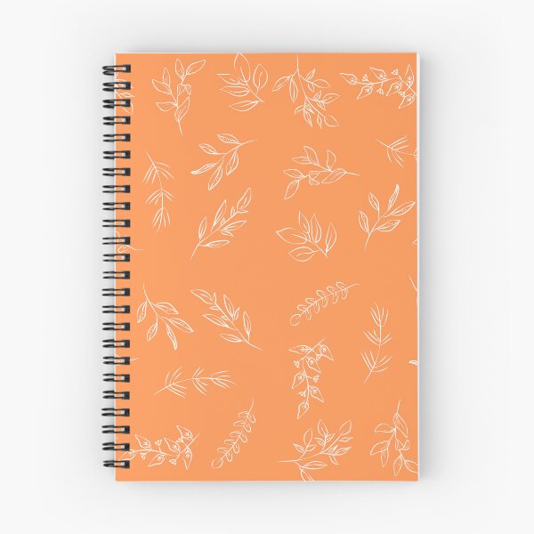 Item preview, Orange Leaves Pattern designed and sold by MyMushroomGrove.
