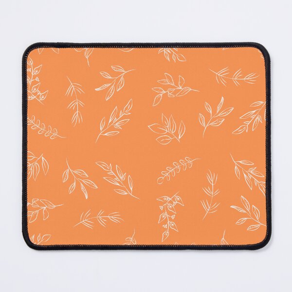 Item preview, Orange Leaves Pattern designed and sold by MyMushroomGrove.