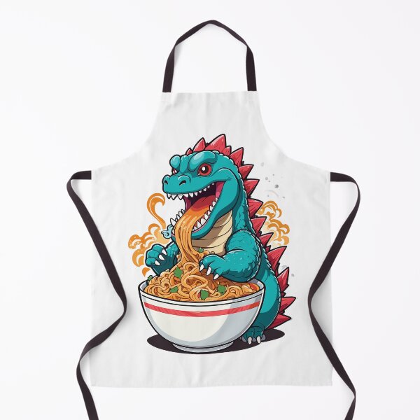 Item preview, Godzilla Devouring Ramen designed and sold by popflix.