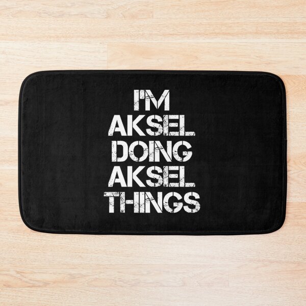 Item preview, Aksel Name - Aksel Doing Aksel Things designed and sold by LindenAverhart3.