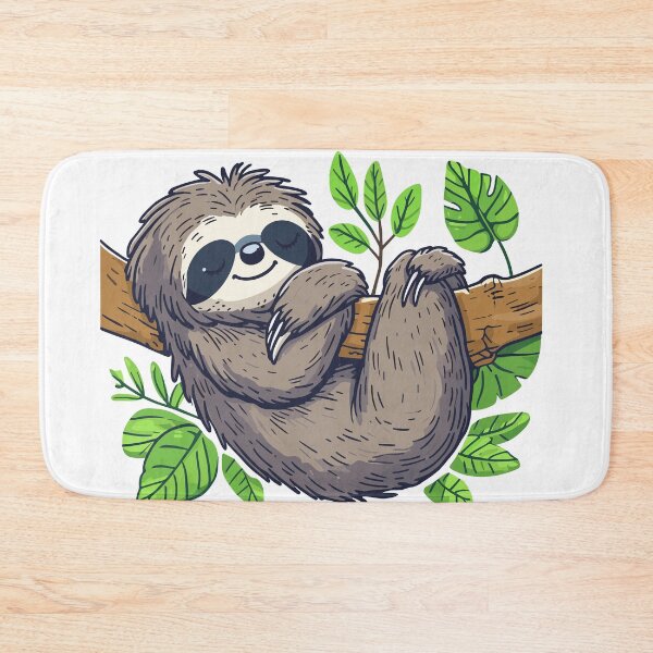 Item preview, Snooze Master Sloth designed and sold by Pattern-Parade.