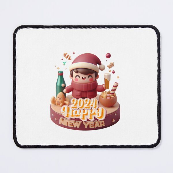 Item preview, Christmas Cheer and New Year's Wishes: Embracing the Festive Spirit, Celebrating Hope, and Welcoming 2024 with Open Arms designed and sold by bkbh.