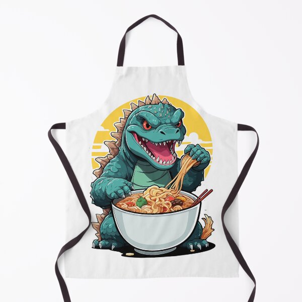 Item preview, Godzilla Eating Ramen designed and sold by popflix.