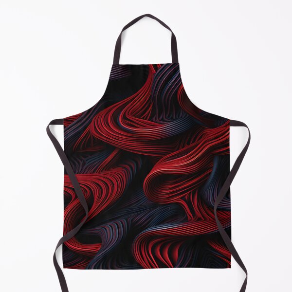 Item preview, Scarlet Swirls: Abstract Red and Black Movement designed and sold by VectorPlace.