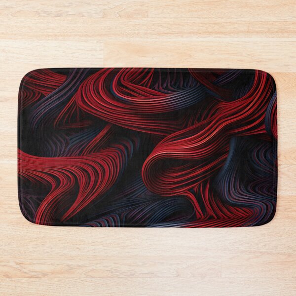 Item preview, Scarlet Swirls: Abstract Red and Black Movement designed and sold by VectorPlace.
