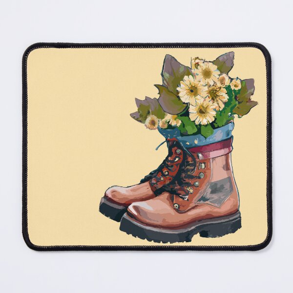 Item preview, Flowers growing out of boots designed and sold by sarahdylan.