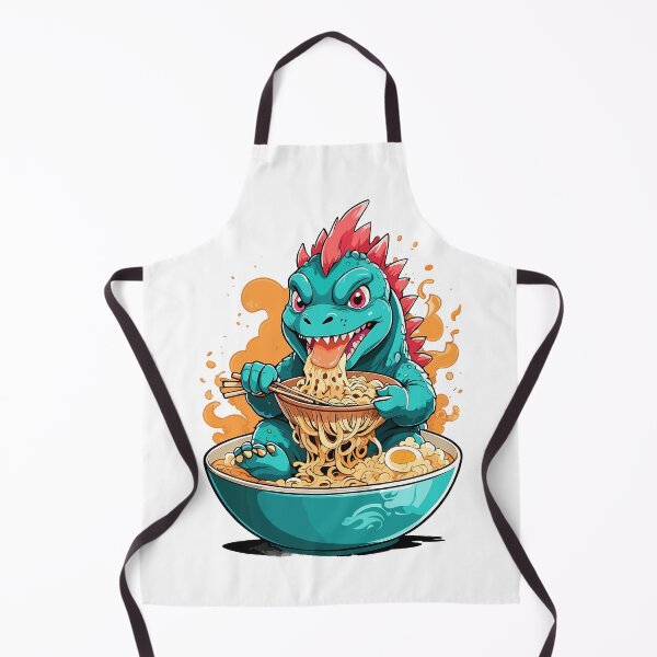 Item preview, Godzilla Eating Ramen designed and sold by popflix.