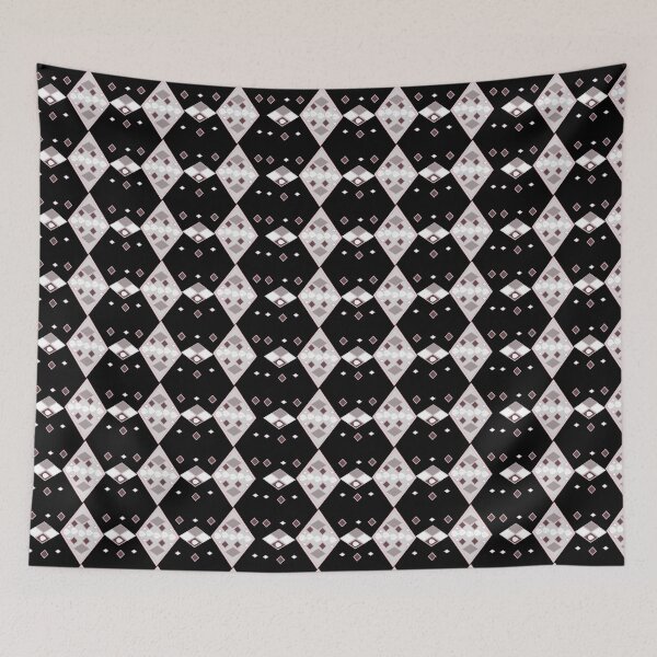 Item preview, Star, gray, square, fabric pattern, wallpaper, classic Mask. designed and sold by Nesyarat.