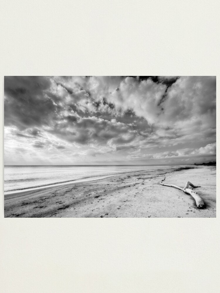 Thumbnail 2 of 3, Photographic Print, Clouds over Casabianda beach designed and sold by Patrick Morand.