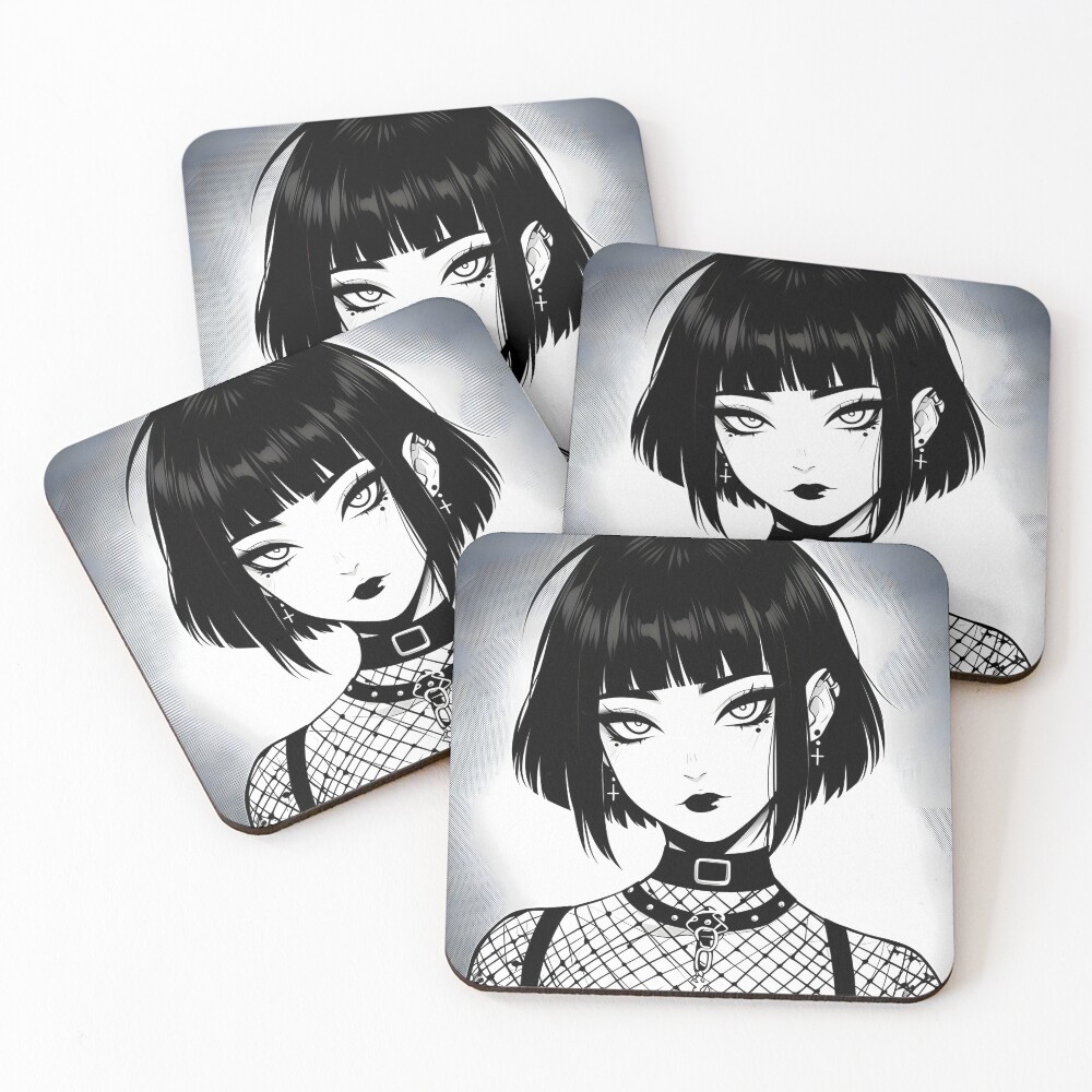 Item preview, Coasters (Set of 4) designed and sold by RaccoolDesign.