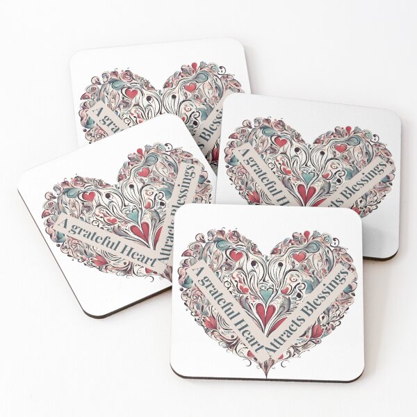 Item preview, A Grateful Heart   designed and sold by LevelUpYourMotivation.