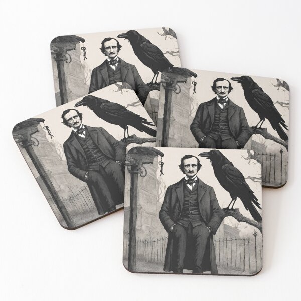 Item preview, Edgar e o corvo designed and sold by Luhgoveiia.