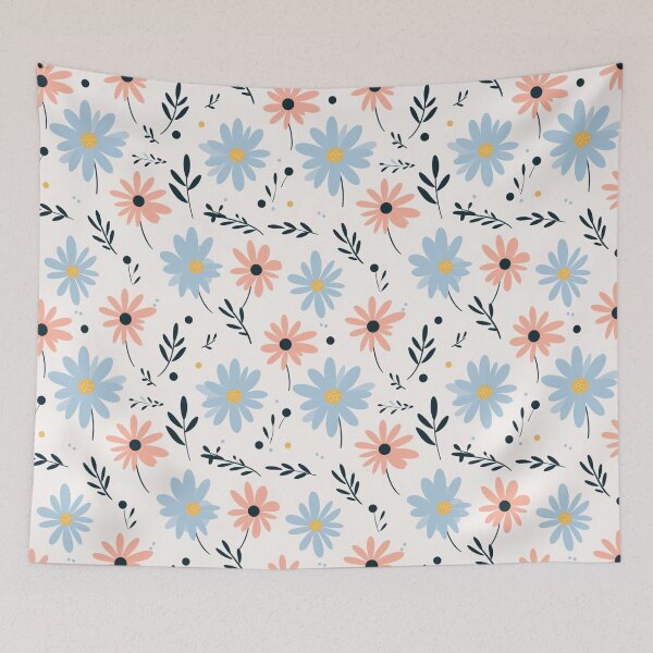 Item preview, Cozy Winter Flowers: Seamless Patterns for Warm Decor designed and sold by Thanatphak Tansakul.