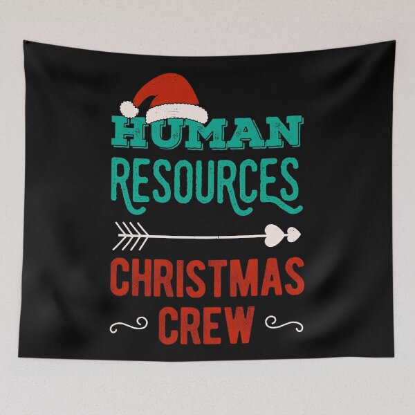 Item preview, HR Human Resources Christmas Crew Squad Team designed and sold by artworkbyrihen.
