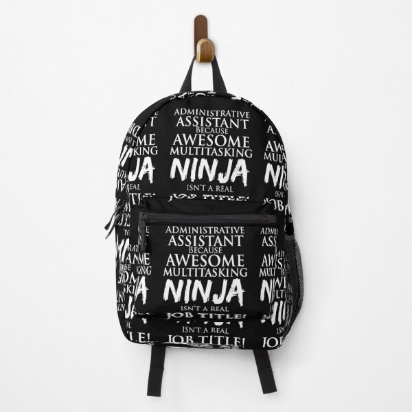 Item preview, Administrative Assistant Because Awesome Multitasking Ninja Isn't A Real Job Title! designed and sold by TeesYouWant.
