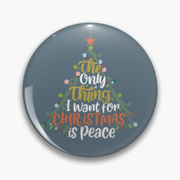 Item preview, The Only Thing I Want For Christmas Is Peace designed and sold by Studio-DesignWw.