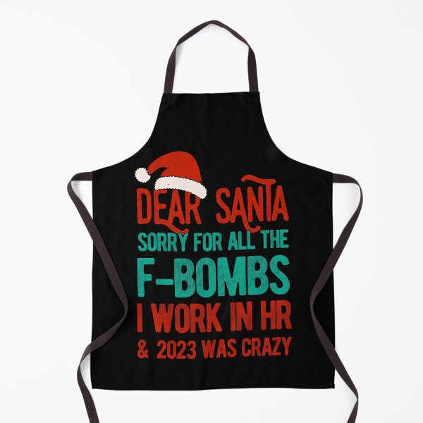 Item preview, Funny Dear Santa HR Human Resources Christmas 2023 designed and sold by artworkbyrihen.