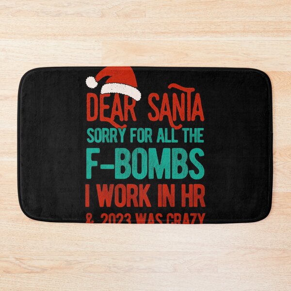Item preview, Funny Dear Santa HR Human Resources Christmas 2023 designed and sold by artworkbyrihen.