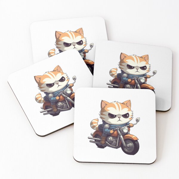 Item preview, Cat drive a supermotorbike designed and sold by omerfdln34.