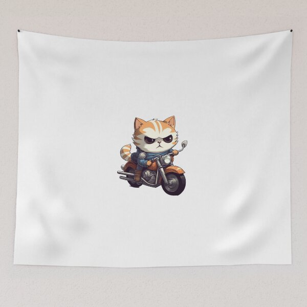 Item preview, Cat drive a supermotorbike designed and sold by omerfdln34.