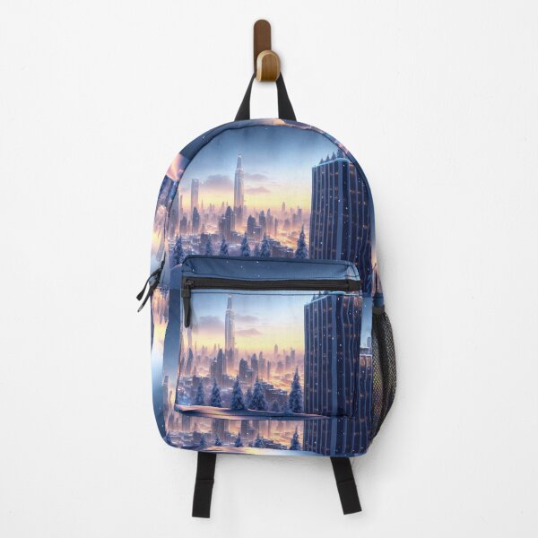 Item preview, City in snow designed and sold by M-Y-A-R-T-.