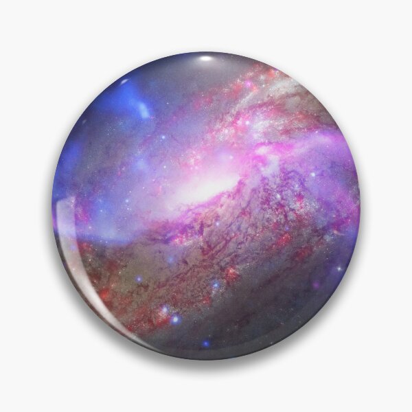 Item preview, STK204418S-A galactic light show in spiral galaxy NGC 4258. designed and sold by StocktrekImages.