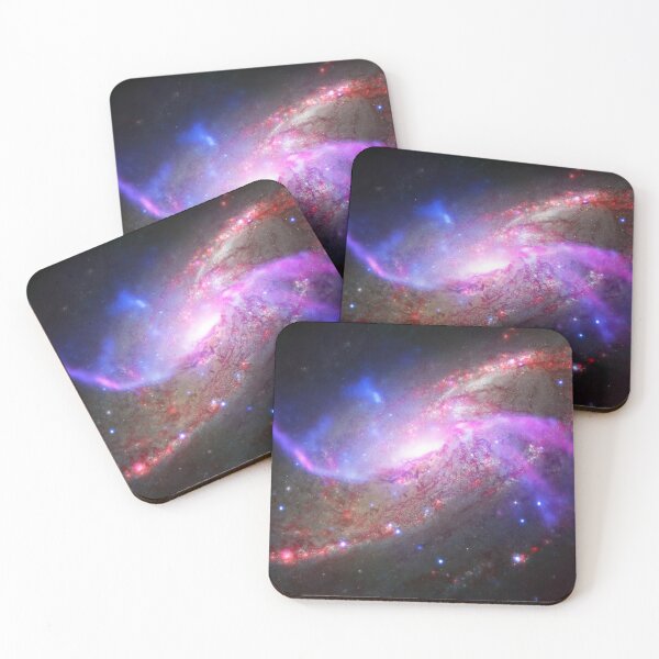Item preview, STK204418S-A galactic light show in spiral galaxy NGC 4258. designed and sold by StocktrekImages.