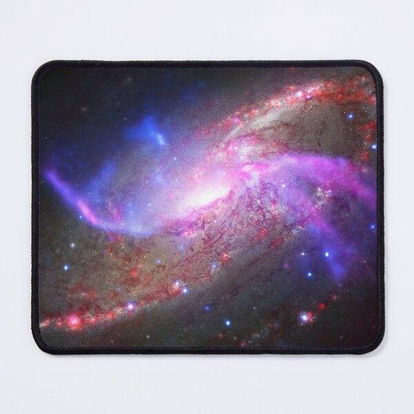 Item preview, STK204418S-A galactic light show in spiral galaxy NGC 4258. designed and sold by StocktrekImages.