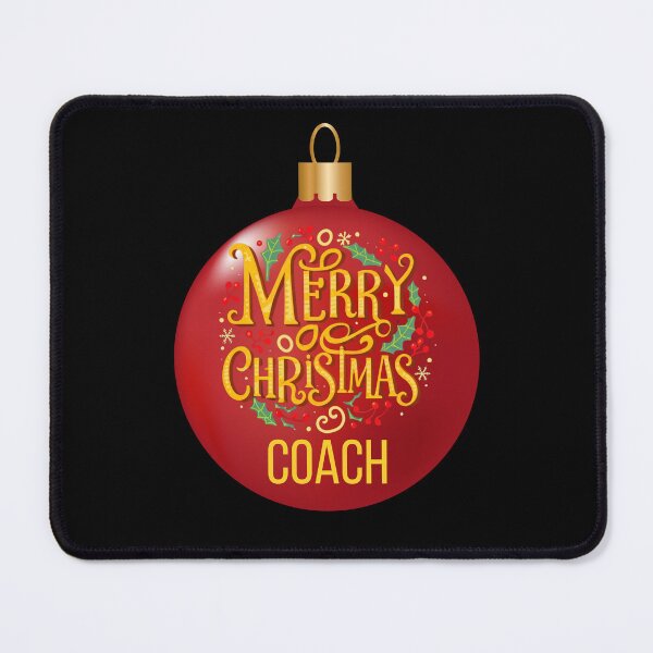 Item preview, coach, merry christmas designed and sold by Reflect33.