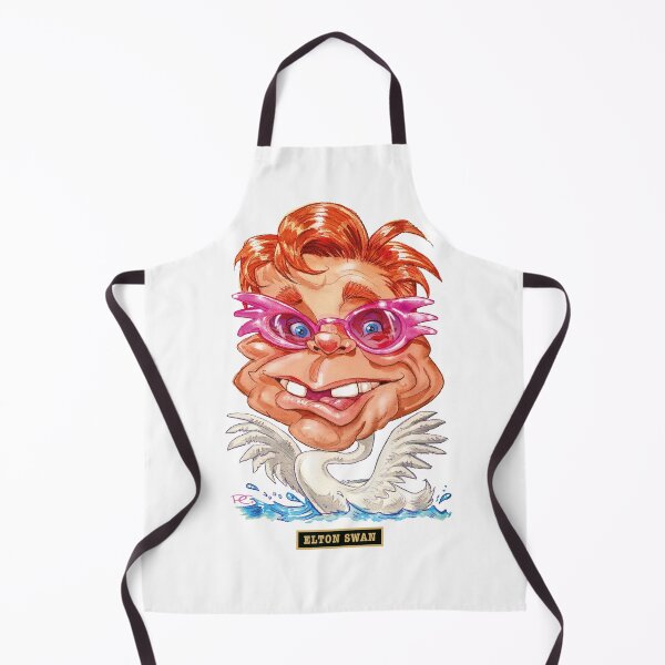 Item preview, ELTON SWAN, Another Great Illustration from Paul Cemmick's POPSTAR MUTATIONS by DAVID RICHARDSON designed and sold by TIGERDAVER.