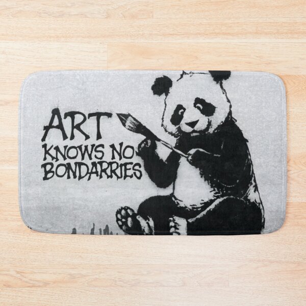Item preview, Panda Stencil Graffiti designed and sold by Bomax121.