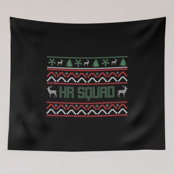Item preview, Ugly Christmas HR Funny Human Resources Squad designed and sold by artworkbyrihen.