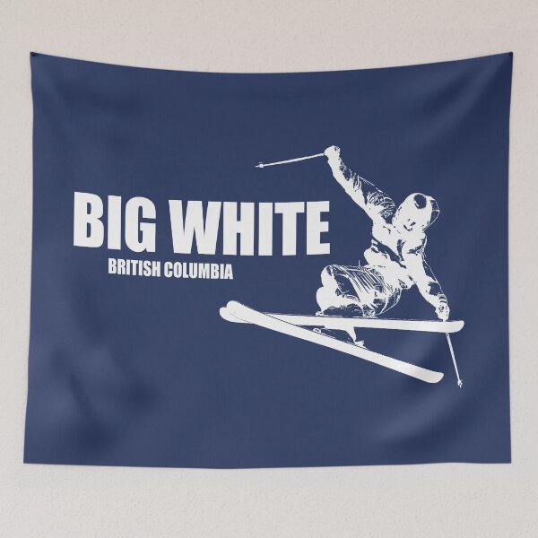 Item preview, Big White British Columbia Skier designed and sold by Esskay Designs.