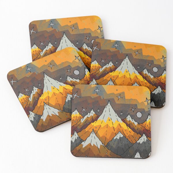 Item preview, Star gold peaks designed and sold by Swadeillustrations.