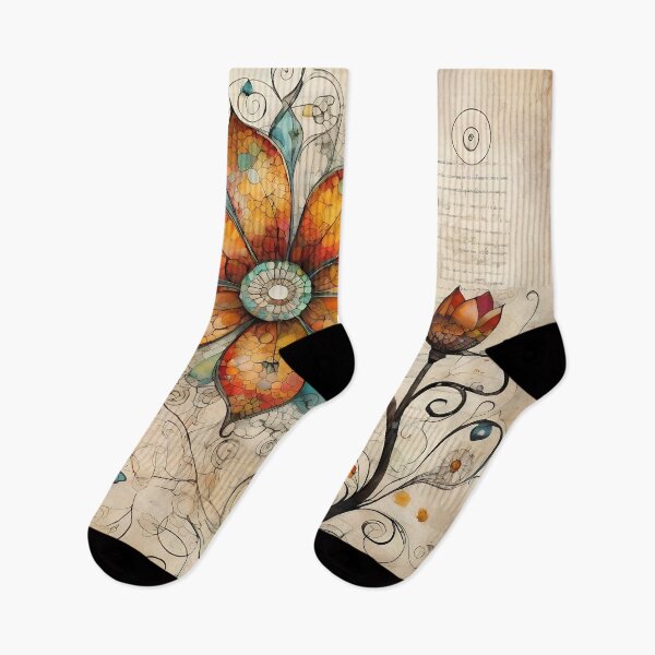 Item preview, The evolution of nature on your screen: Creating floral digital art from traditional sketches. designed and sold by Artedig.