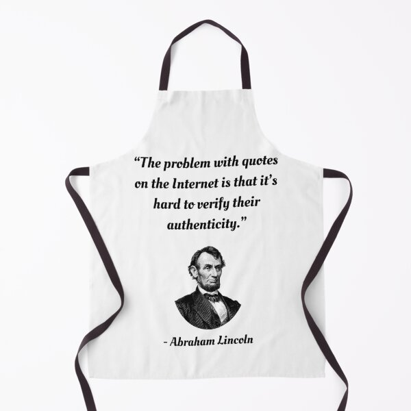 Item preview, The Problem With Quotes On The Internet... Ironic Abraham Lincoln Quote On Internet Literacy designed and sold by Rebel-Design.