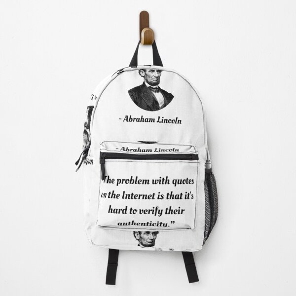 Item preview, The Problem With Quotes On The Internet... Ironic Abraham Lincoln Quote On Internet Literacy designed and sold by Rebel-Design.