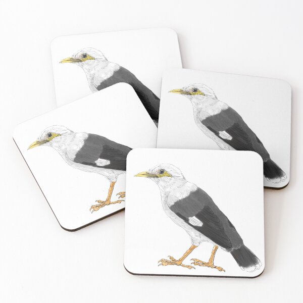 Item preview, black-winged starling - subpecies grey grey designed and sold by yaoyao-friends.