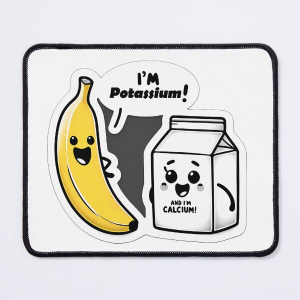 Item preview, Nutrient Buddies - Banana & Milk Chat designed and sold by Fivelok.