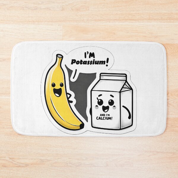 Item preview, Nutrient Buddies - Banana & Milk Chat designed and sold by Fivelok.